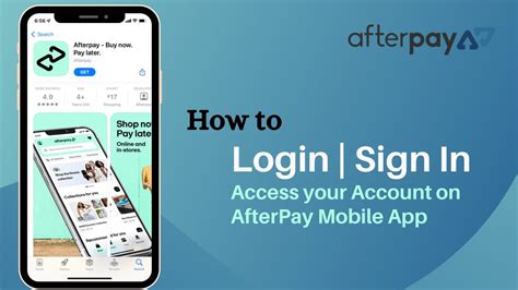 my afterpay log in